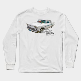 1958 Chevrolet Bel Air 2 Door Sedan Long Sleeve T-Shirt